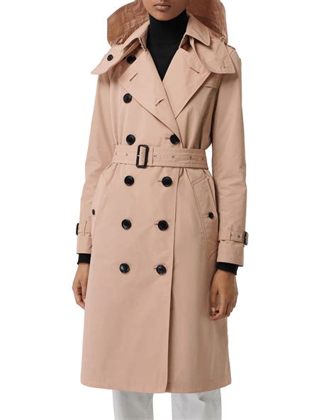 burberry hooded trench coat sale|burberry trench coat removable lining.